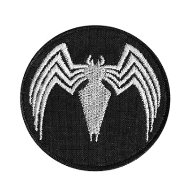 Venom 3" 'Spider Logo' Embroidered Patch Set
