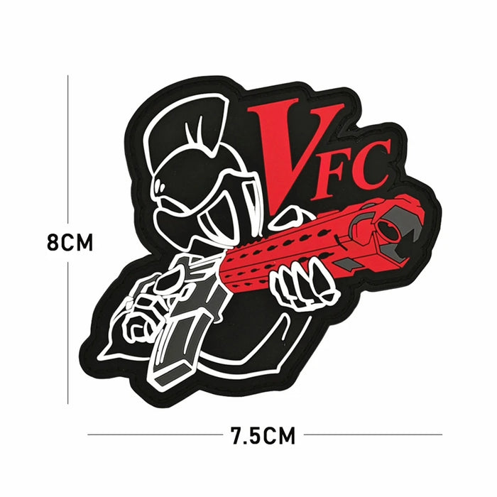 Military Tactical 'VFC Spartan' PVC Rubber Velcro Patch