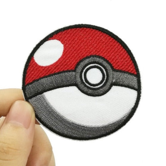 Pocket Monster 'Pokeball 4.0' Embroidered Patch