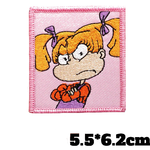 Rugrats 'Angelica Pickles | Grumpy' Embroidered Patch