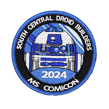 Empire and Rebellion 'South Central Droid Builders MS Comicon' Embroidered Patch