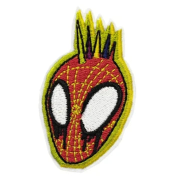 Spider-Man 'Spider-Punk | Head' Embroidered Patch