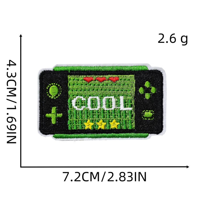 Gaming 'Cool Gamepad' Embroidered Patch