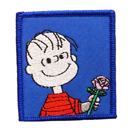 The Peanuts Movie 'Linus Van Pelt' Embroidered Velcro Patch