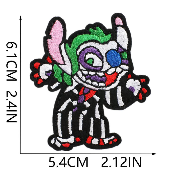 Stitch x Beetlejuice Embroidered Patch