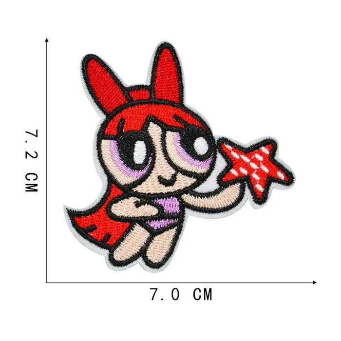 The Powerpuff Girls 'Blossom | Starfish 1.0' Embroidered Patch