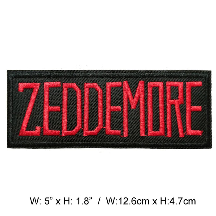 Ghostbusters 'Zeddemore Name Tag' Embroidered Patch