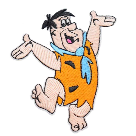 The Flintstones 'Fred Flintstone' Embroidered Patch