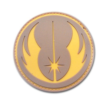 Empire and Rebellion 'Jedi Order Symbol | 2.0' PVC Rubber Velcro Patch