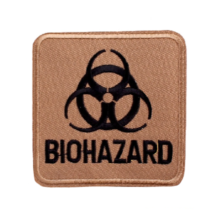 Resident Evil 'Biohazard' Embroidered Patch