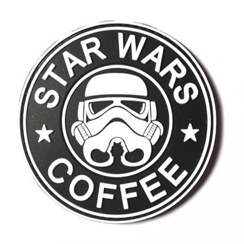 Empire and Rebellion Coffee | Stormtrooper' PVC Rubber Velcro Patch
