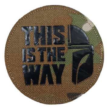 Star Wars 'This Is The Way | Reflective' Embroidered Velcro Patch