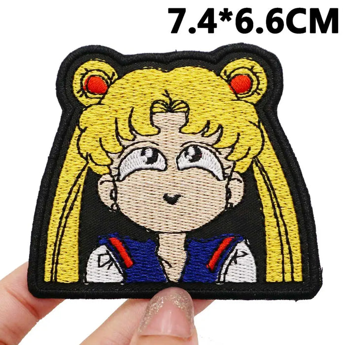 Sailor Moon 'Look Up' Embroidered Patch