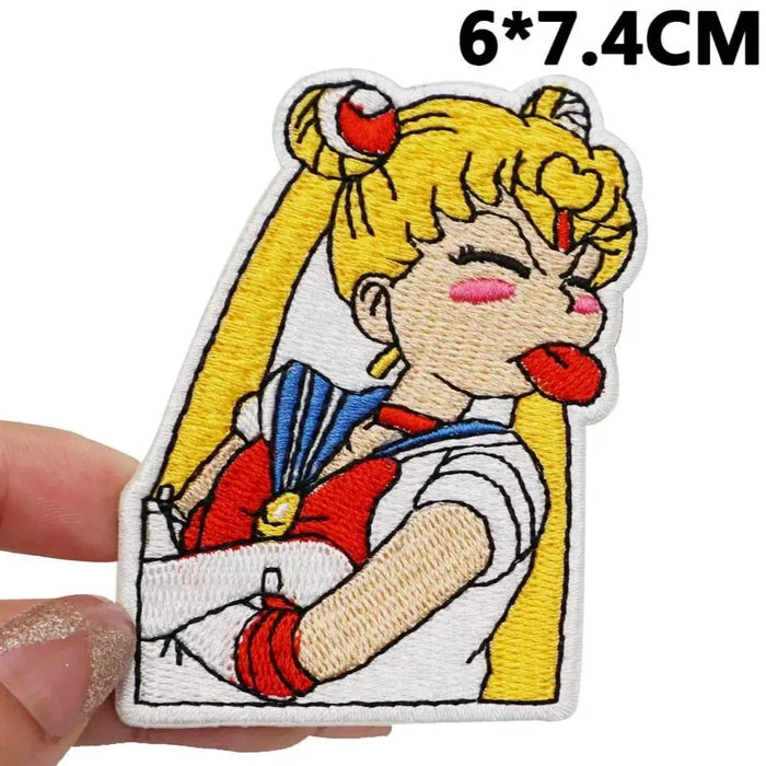 Sailor Moon 'Silly' Embroidered Patch