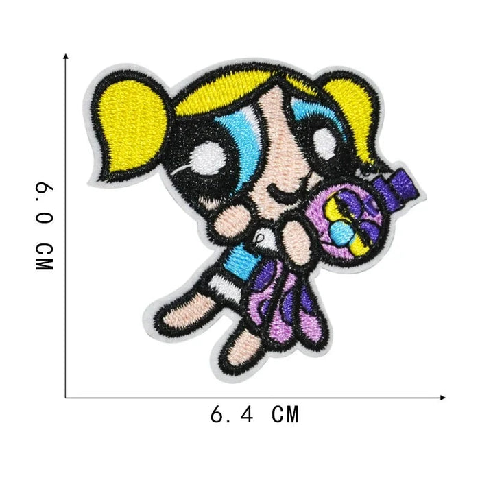 The Powerpuff Girls 'Bubbles | Octopus 1.0' Embroidered Patch
