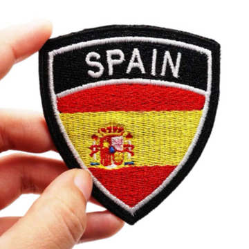 Spain Crest Flag Embroidered Patch