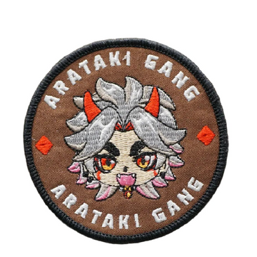 Genshin Impact 'Arataki Itto | Arataki Gang' Embroidered Velcro Patch