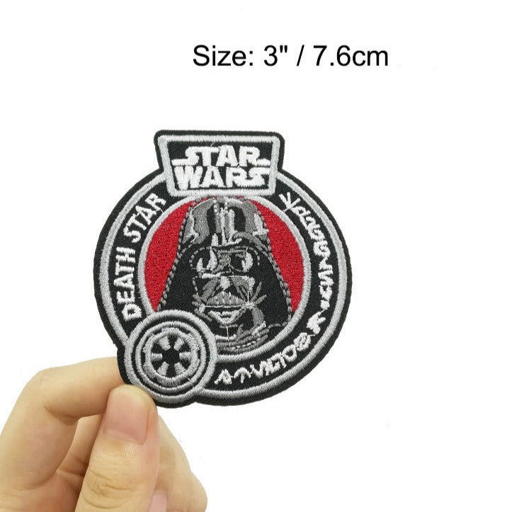 Empire and Rebellion 'Darth | Helmet | Death Star' Embroidered Patch