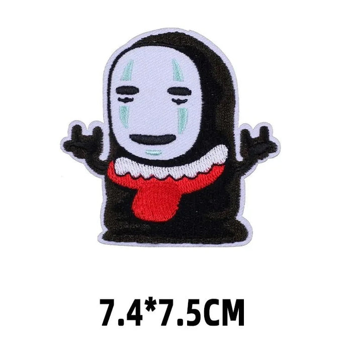 Spirited Away 'No-Face | Rock On' Embroidered Patch