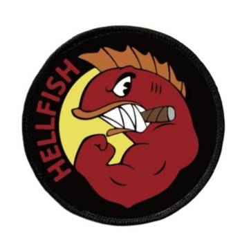 Springfield 'Hellfish | Muscle' Embroidered Velcro Patch