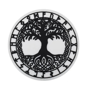 Tree of Life 'Luminous' PVC Rubber Velcro Patch