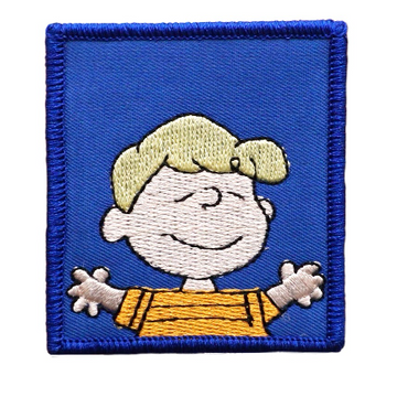 The Peanuts Movie 'Schroeder' Embroidered Velcro Patch