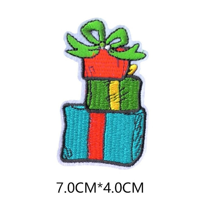 The Grinch 'Christmas Gifts' Embroidered Patch