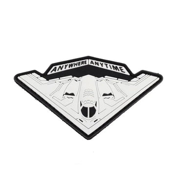 Northrop B-2 Spirit 'Anywhere Anytime | Luminous' PVC Rubber Velcro Patch