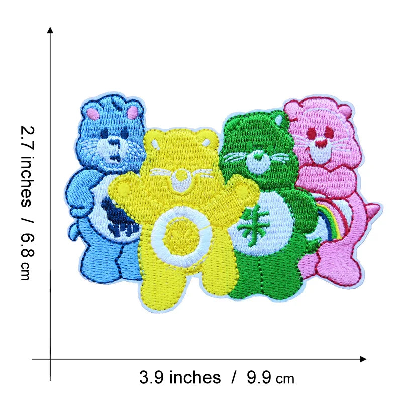 Care Bears 'Characters' Embroidered Patch
