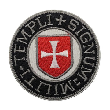 Empire and Rebellion 'Templi Signum Militi' Embroidered Velcro Patch