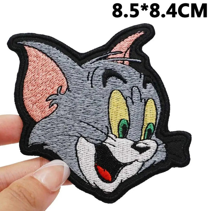 Tom and Jerry 'Tom | Head' Embroidered Patch