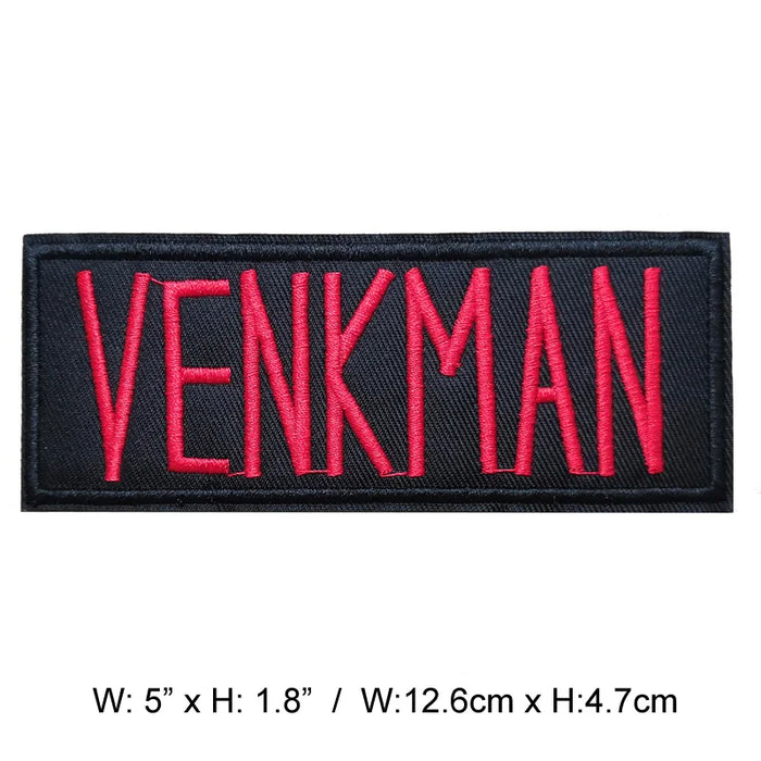Ghostbusters 'Venkman Name Tag' Embroidered Patch