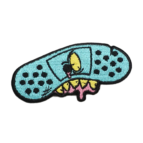 Monster Bandage Embroidered Velcro Patch
