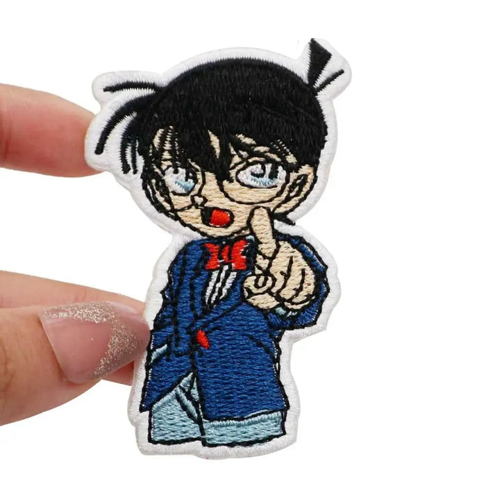 Detective Conan 'Pointing' Embroidered Velcro Patch