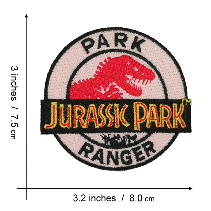 Jurassic Park 'Park Ranger' Embroidered Patch