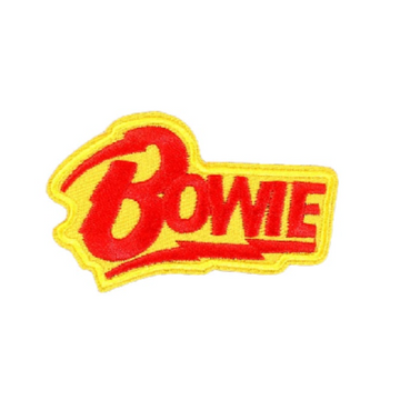 Music 'Bowie' Embroidered Patch
