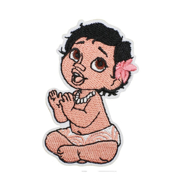 Moana 'Cute Baby Moana' Embroidered Patch