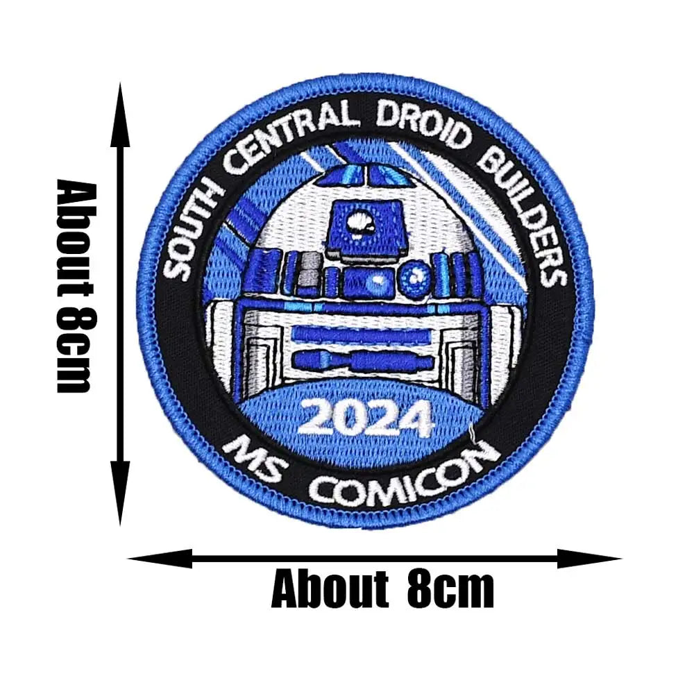 Empire and Rebellion 'South Central Droid Builders MS Comicon' Embroidered Patch