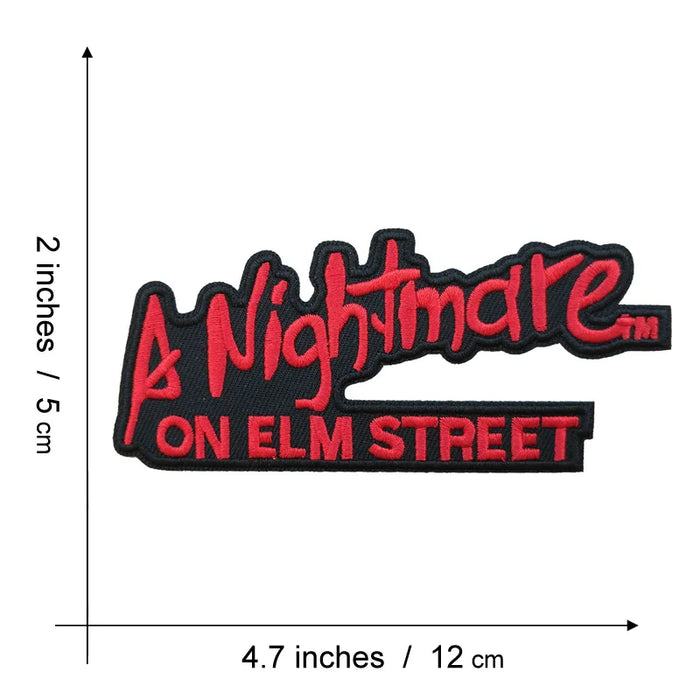 A Nightmare on Elm Street 'Font Logo' Embroidered Patch