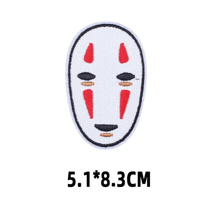 Spirited Away 'No-Face Mask | 2.0' Embroidered Patch