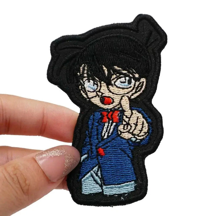 Detective Conan 'Pointing' Embroidered Velcro Patch