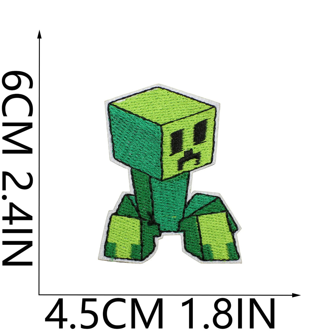 Minecraft 'Creeper | Sitting' Embroidered Patch