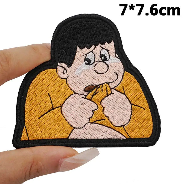 Doraemon 'Takeshi Goda | Crying' Embroidered Patch