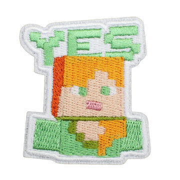 Minecraft 'Alex | Yes' Embroidered Patch