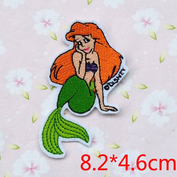 The Little Mermaid 'Ariel | Posing' Embroidered Patch