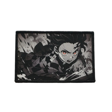 Kimetsu no Yaiba 'Tanjiro | Attacking' Embroidered Velcro Patch
