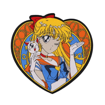 Sailor Moon 'Sailor Venus | Heart Portrait' Embroidered Patch