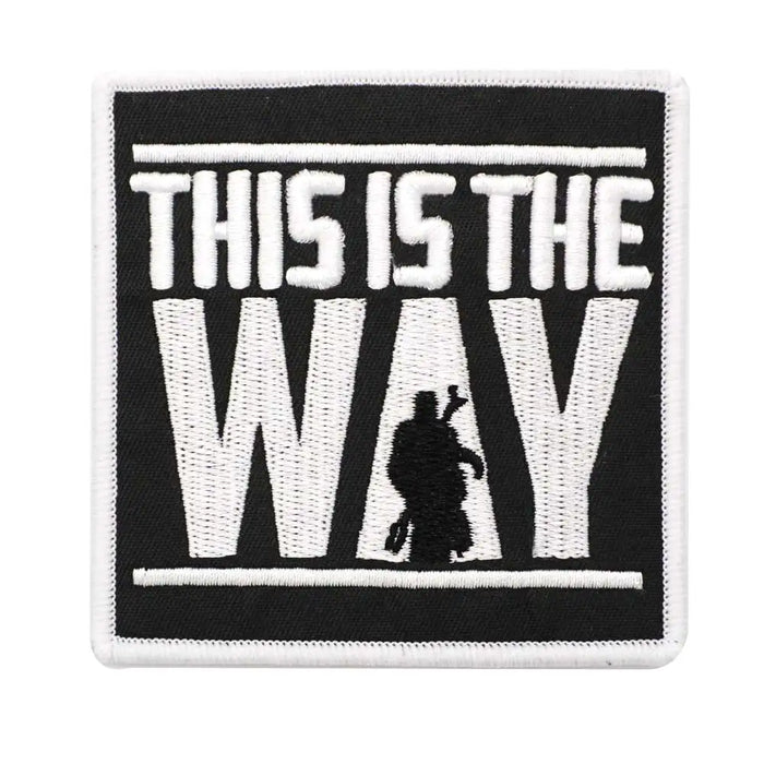 Star Wars 'This Is The Way | Square' Embroidered Patch