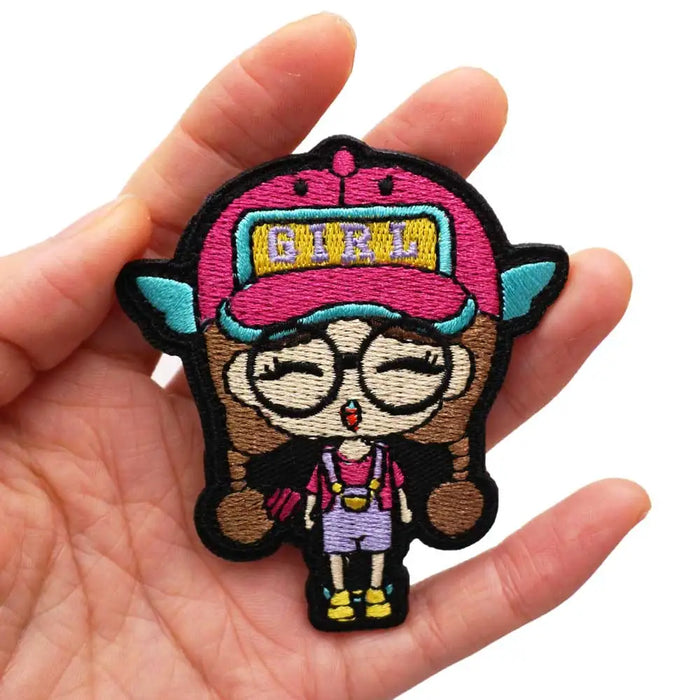 Dr. Slump 'Arale | Standing' Embroidered Velcro Patch