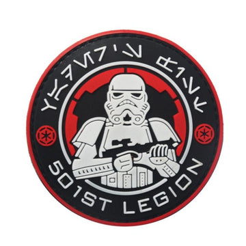 Empire and Rebellion '501st Legion | 2.0' PVC Rubber Velcro Patch